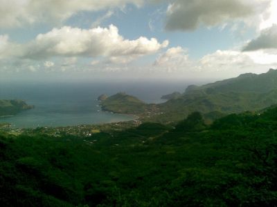 Nuku Hiva - la baia di Taiohae
