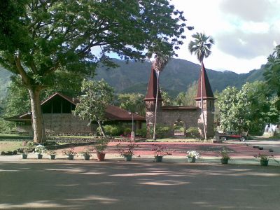 Nuku Hiva - Taiohae - la cattedrale di Notre-Dame des Marquises
